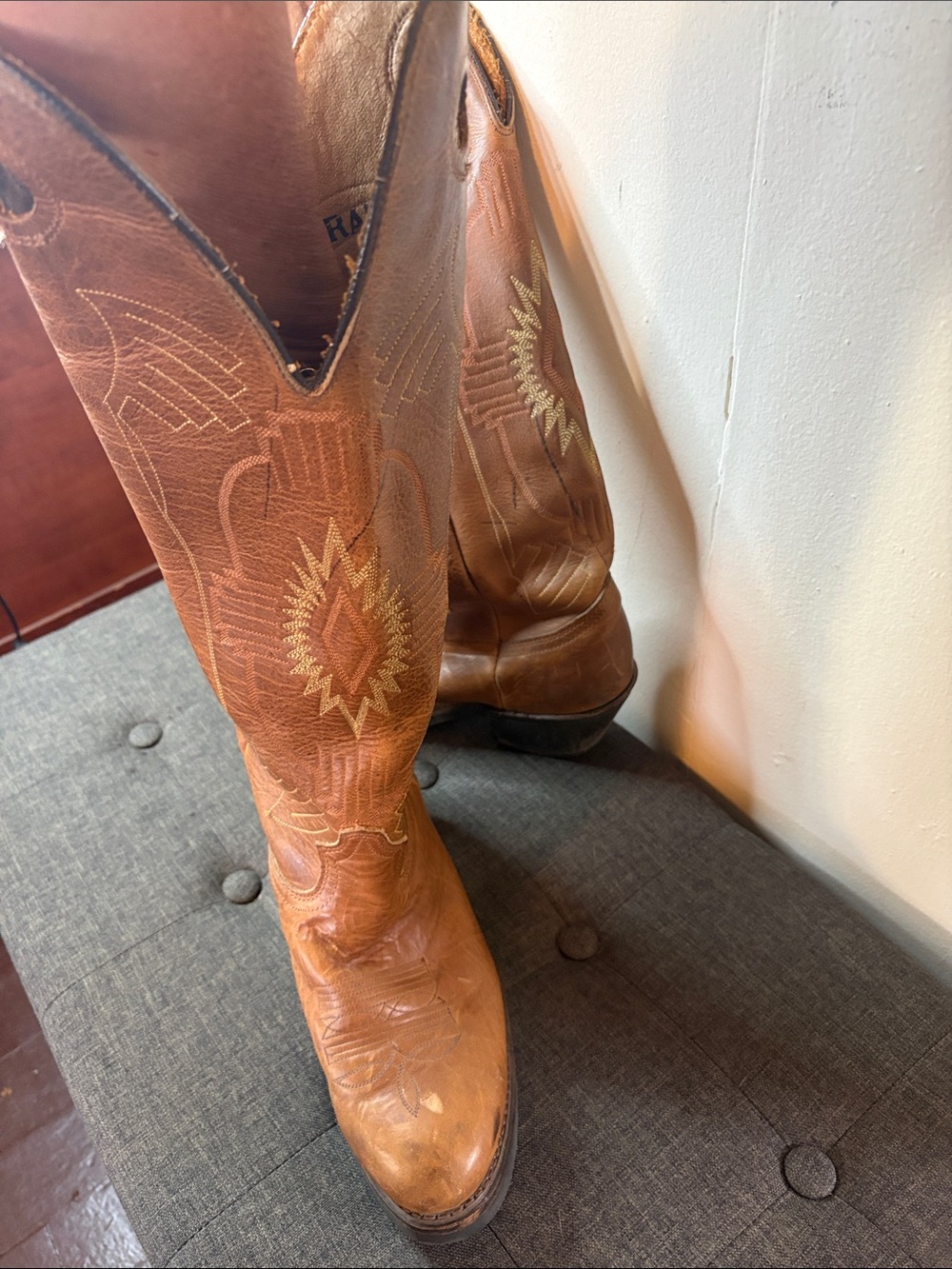 Vintage Durango tall boots beautiful - Picture 3 of 10